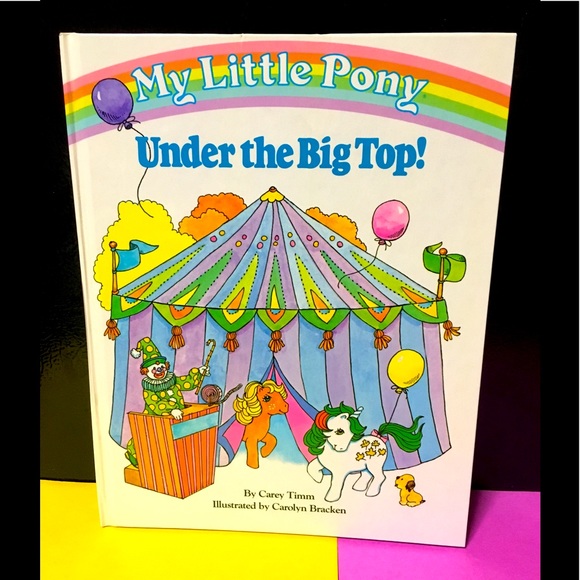 My Little Pony Vintage 1985 Hardcover Book NEW - Picture 1 of 12